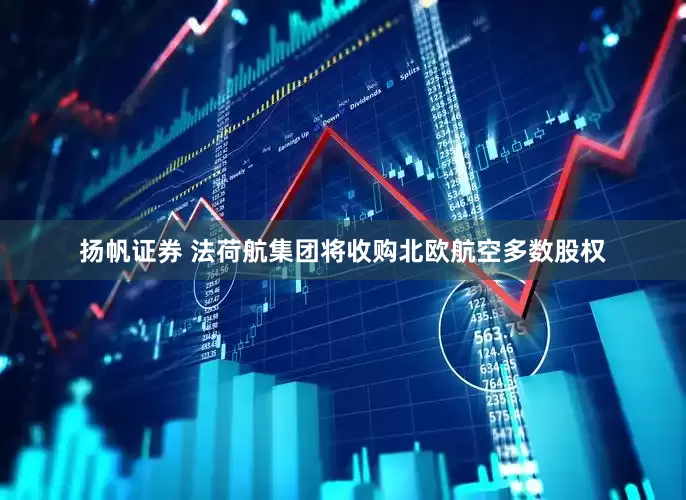 扬帆证券 法荷航集团将收购北欧航空多数股权